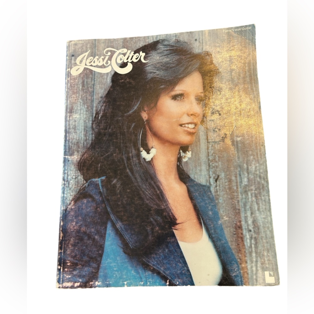 Vintage 1976 Jessi Colter Song Book Piano Vocal Guitar Outlaw Country Photos